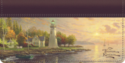 Thomas Kinkade Leather checkbook cover